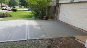 new-driveway-in-houston-texas - foundation repair service, Houston, TX